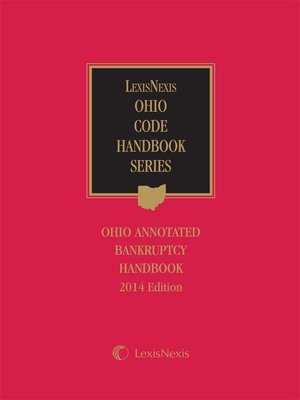 cover image of Ohio Bankruptcy Handbook
